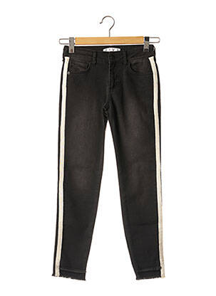 Pantalon 7/8 stretch taille normale noir FIVE femme