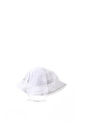 Chapeau blanc ABSORBA pour fille seconde vue