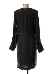 Robe mi-longue noir LADY CAPTAIN pour femme seconde vue