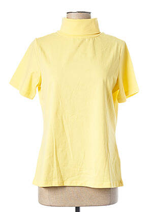 T-shirt jaune BEST CONNECTIONS pour femme