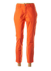 Pantalon 7/8 orange BEST CONNECTIONS pour femme seconde vue