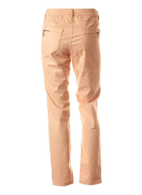 Pantalon slim orange BEST CONNECTIONS pour femme
