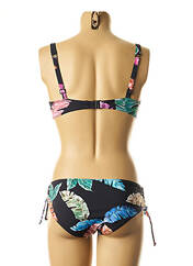 Maillot de bain 2 pièces noir BELCOR pour femme seconde vue