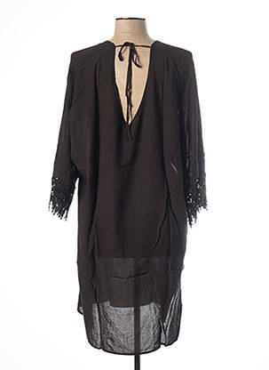 Tunique manches longues col v noir O'NEILL femme