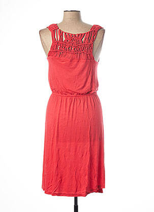 Robe mi-longue sans manche sans manche rouge O'NEILL femme