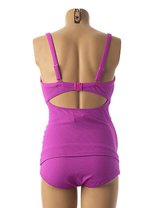 Maillot de bain maternité bretelles élastiquées ajustables rose CACHE COEUR femme
