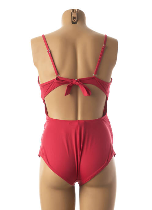 Maillot de bain maternité tissage jersey rouge CACHE COEUR femme