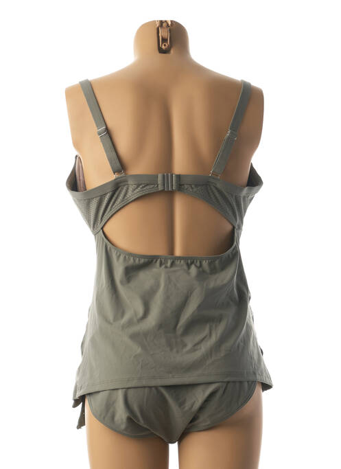 Maillot de bain maternité vert CACHE COEUR femme