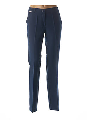 Pantalon slim bleu CRISTINA BARROS pour femme