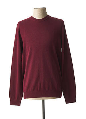 Pull rouge MARVELIS pour homme