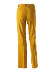 Pantalon droit jaune ESSENTIEL pour femme seconde vue