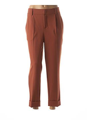 Pantalon slim marron SET pour femme