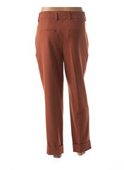 Pantalon slim marron SET pour femme seconde vue
