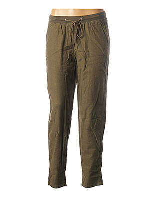 Pantalon droit vert EDC pour femme
