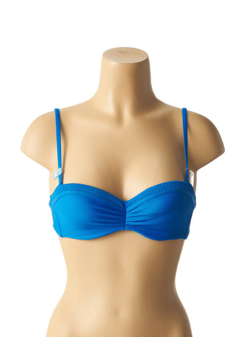 Haut de maillot de bain bleu CHERRY BEACH pour femme