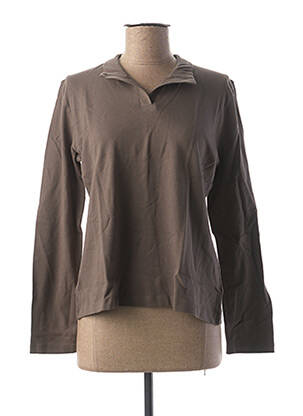 Polo gris CLOUD'S pour femme