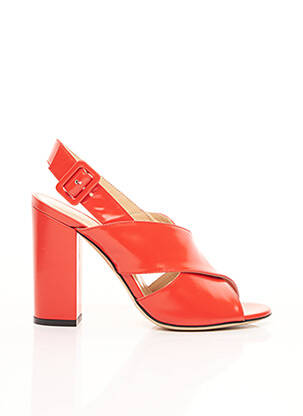 Sandales/Nu pieds rouge ESSENTIEL ANTWERP pour femme