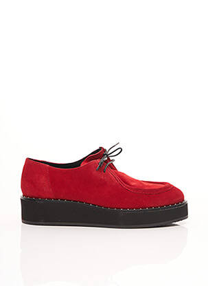 Chaussures bâteau rouge JONAK pour femme