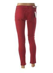 Pantalon 7/8 rouge FIVE pour femme seconde vue