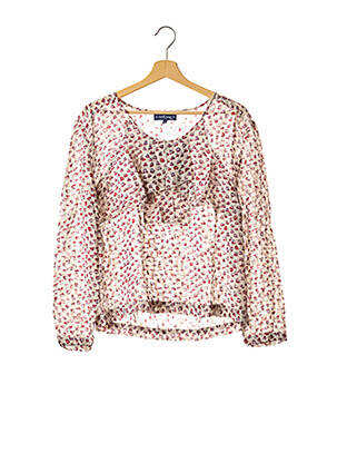 Blouse imprimé fantaisie manches longues gris APRIL MAY femme