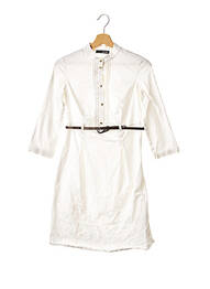 Robe mi-longue manches 3/4 manches 3/4 blanc LIU JO femme