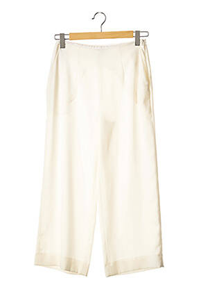 Pantalon large blanc TARA JARMON pour femme