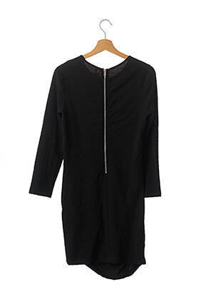 Robe courte fermeture zippée au dos manches longues noir IRO femme