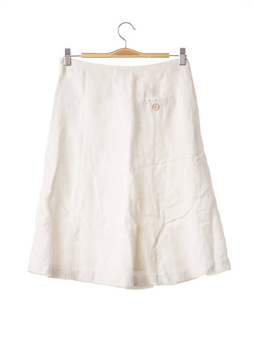 Jupe mi-longue blanc SONIA RYKIEL pour femme
