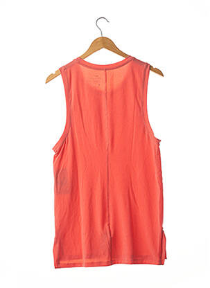 Débardeur coupe droite sans manche orange NIKE homme