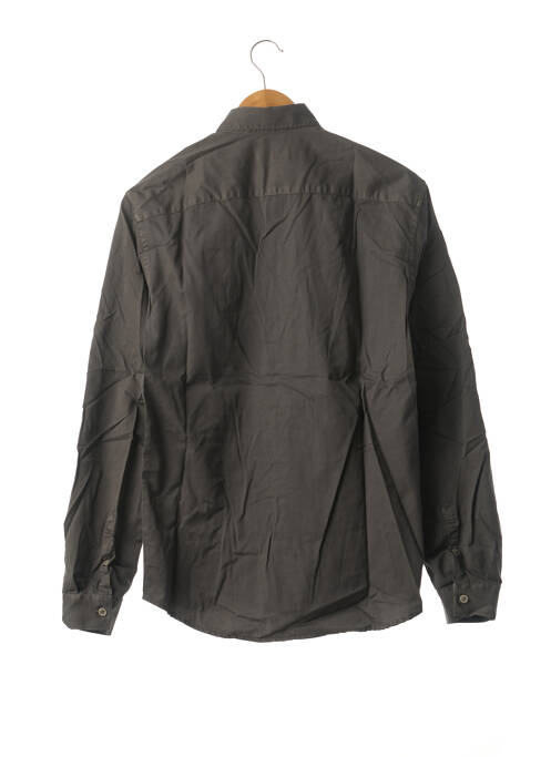 Chemise manches longues gris BALIBARIS homme