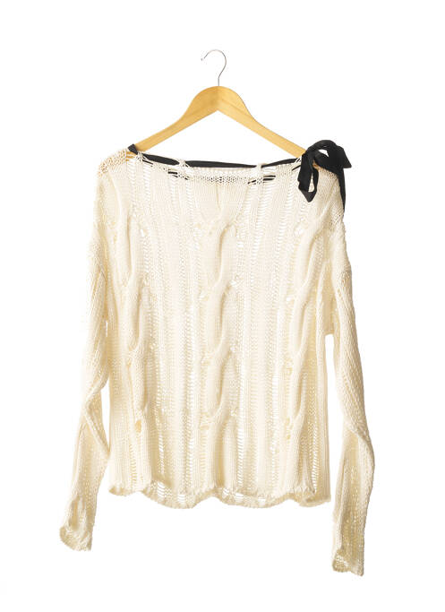 Pull beige JUCCA pour femme