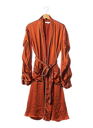 Robe de chambre poches marron JONATHAN SIMKHAI femme
