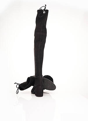Cuissardes talon de 7 à 9cm noir STUART WEITZMAN femme
