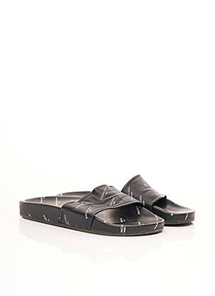 Mules/sabots matière lisse talon plat jusqu'à 3cm noir BALENCIAGA femme