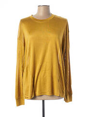 T-shirt jaune EQUIPMENT pour femme seconde vue