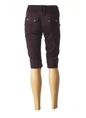 Corsaire poches violet TEENFLO femme
