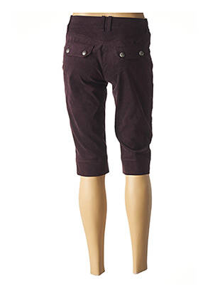 Corsaire poches violet TEENFLO femme