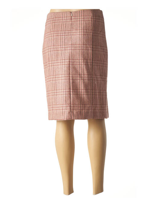 Jupe mi-longue rose TF ATELIER pour femme