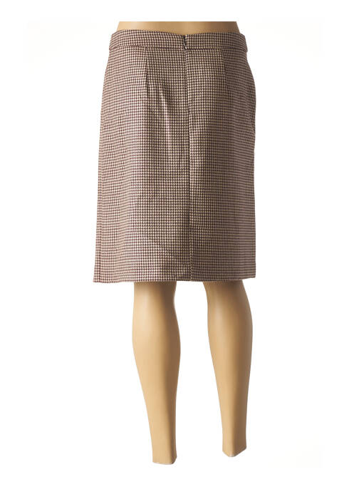 Jupe mi-longue rouge TF ATELIER pour femme