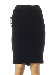 Jupe mi-longue taille normale noir TEENFLO femme