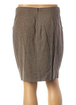 Jupe courte poches marron TEENFLO femme