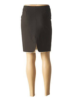 Jupe courte doublure marron TEENFLO femme
