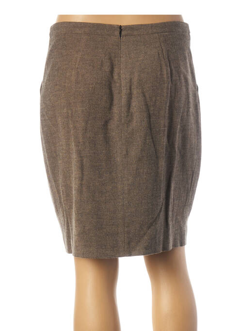 Jupe courte marron TEENFLO pour femme