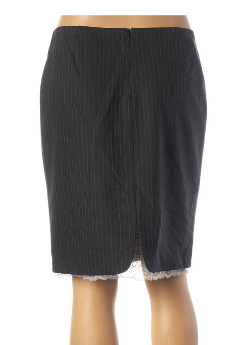 Jupe mi-longue gris TEENFLO pour femme