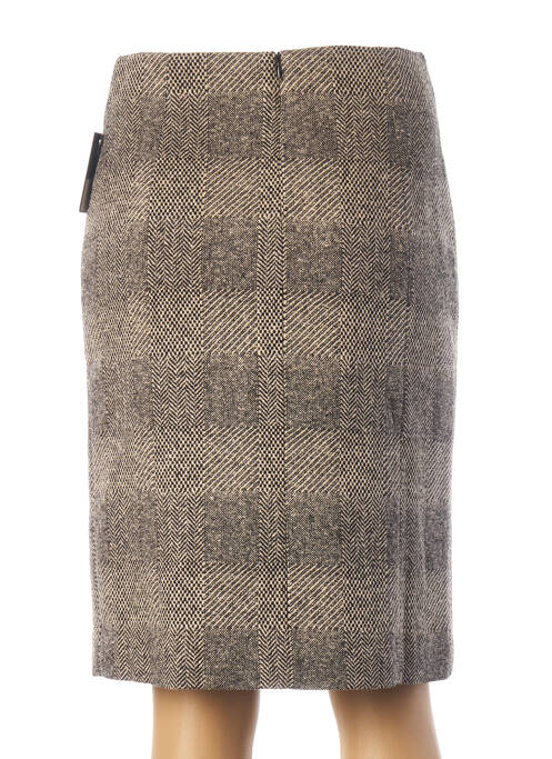 Jupe mi-longue gris TF ATELIER pour femme