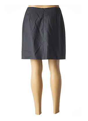 Jupe courte coupe droite bleu TEENFLO femme
