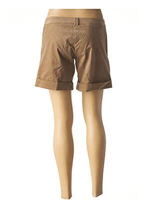 Short finition revers beige TEENFLO femme