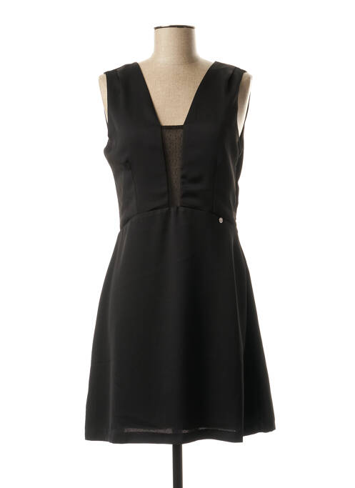 Robe mi-longue noir SALSA pour femme