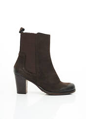 Bottines/Boots marron MALLY pour femme seconde vue