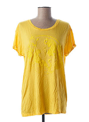 T-shirt jaune ALIX pour femme